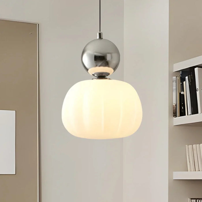 Modern Pendant Light with Decorative Sphere Detail