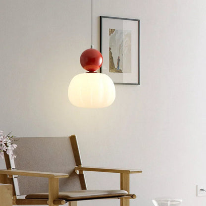 Modern Pendant Light with Decorative Sphere Detail