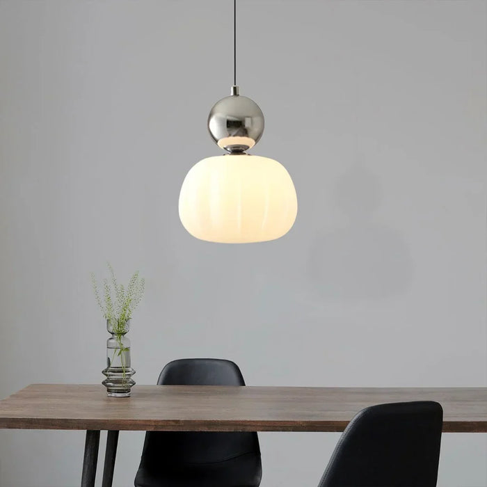 Modern Pendant Light with Decorative Sphere Detail