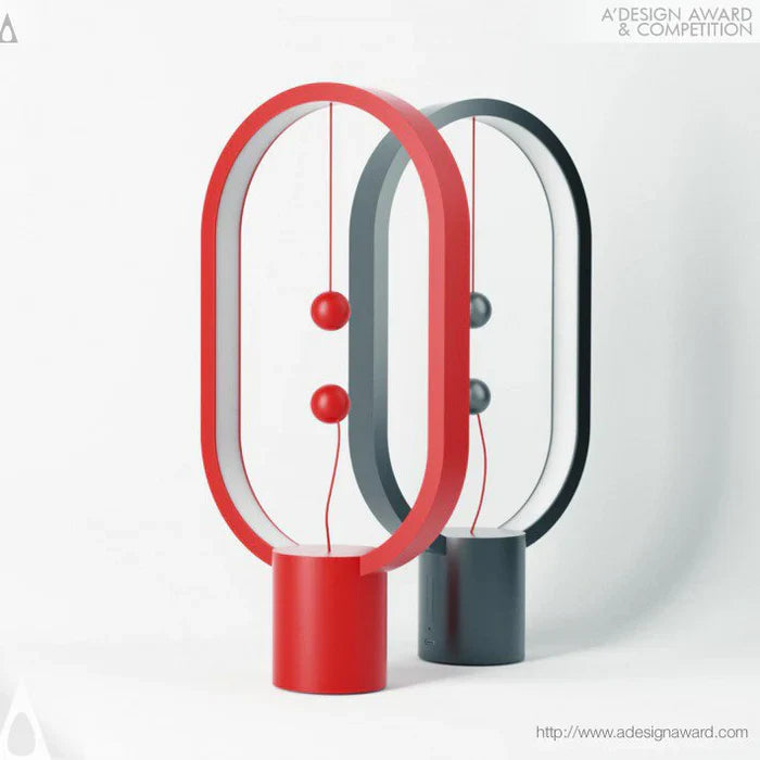 Modern LED Desk Lamp with Magnetic Levitating Switch