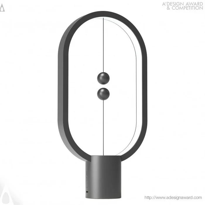 Modern LED Desk Lamp with Magnetic Levitating Switch
