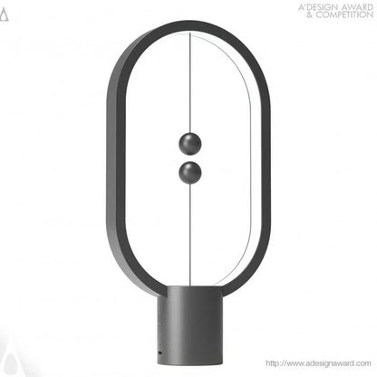 Modern LED Desk Lamp with Magnetic Levitating Switch