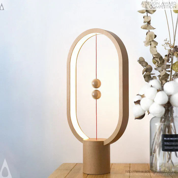 Modern LED Desk Lamp with Magnetic Levitating Switch