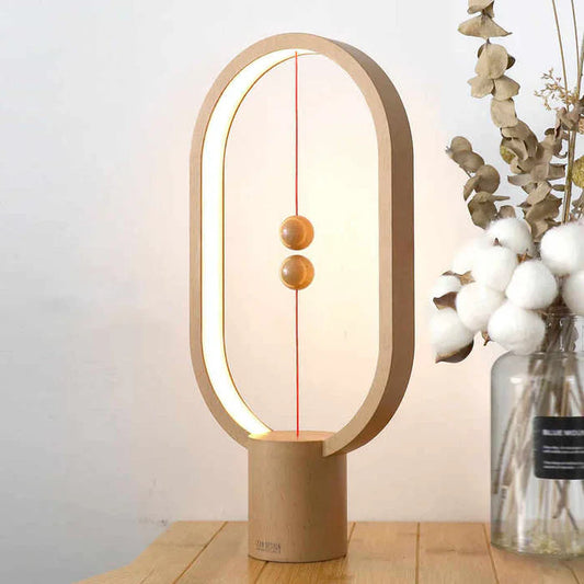 Modern LED Desk Lamp with Magnetic Levitating Switch