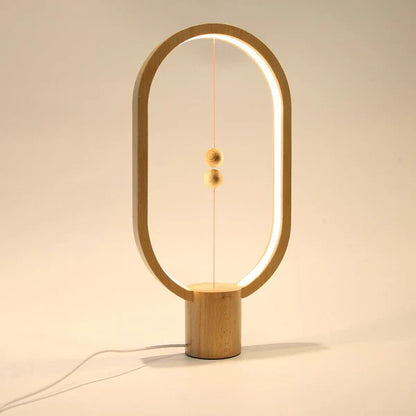 Modern LED Desk Lamp with Magnetic Levitating Switch