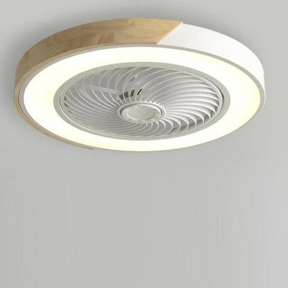 Modern LED Ceiling Light with Built-in Silent Fan and Remote Control – 2-in-1 Lighting and Cooling