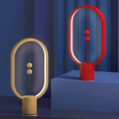 Modern LED Desk Lamp with Magnetic Levitating Switch