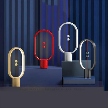 Modern LED Desk Lamp with Magnetic Levitating Switch