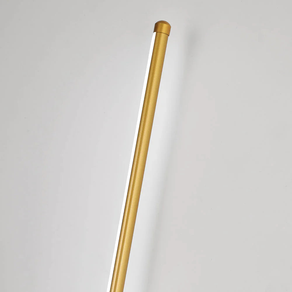 Modern LED Wall Light with Linear Design and Circular Accent – Contemporary Decorative Lighting